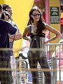 Back in the States Thursday after filming her new thriller in Vancouver this week, busy lady Jessica Alba makes work look like a
